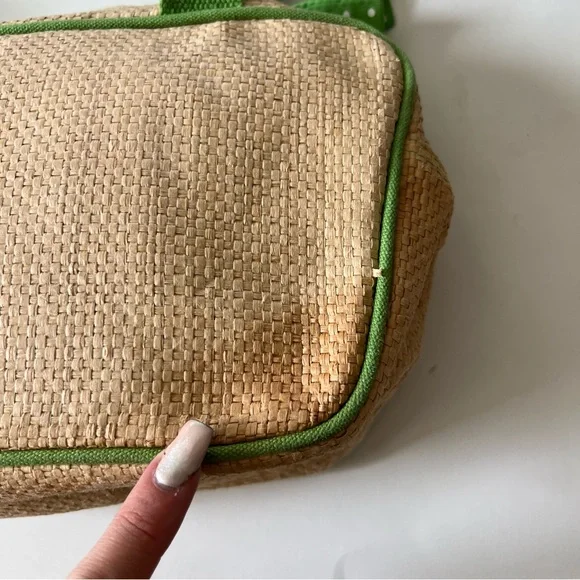 Paul Frank Rattan Purse "Bees don't feed the bears" vintage Y2K - Picture 9 of 15